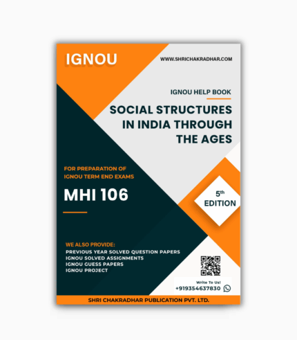 IGNOU MHI 106 Study Material & Book (MAHI)