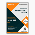 IGNOU MDE 412 Study Material & Book (MADE/PGDDE)