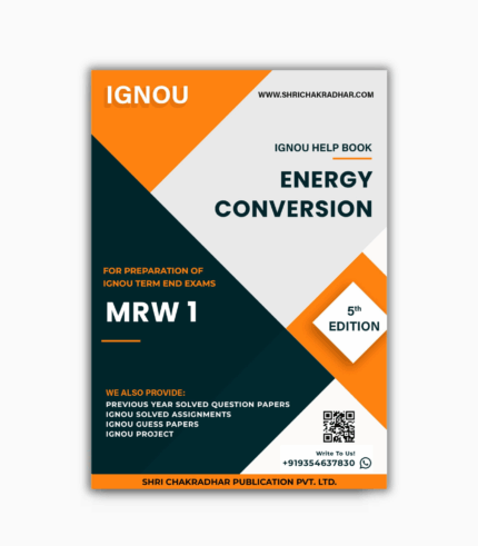 IGNOU MRW 1 Study Material & Book (MSCRWEE)