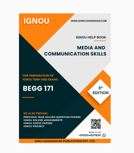 IGNOU BEGG 171 Study Material & Book (BSCM English)