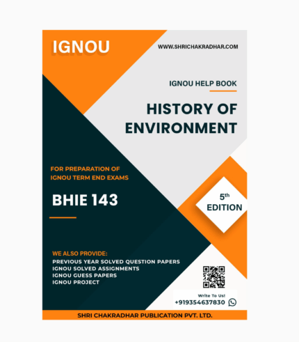 IGNOU BHIE 143 Study Material & Book (BAM History)