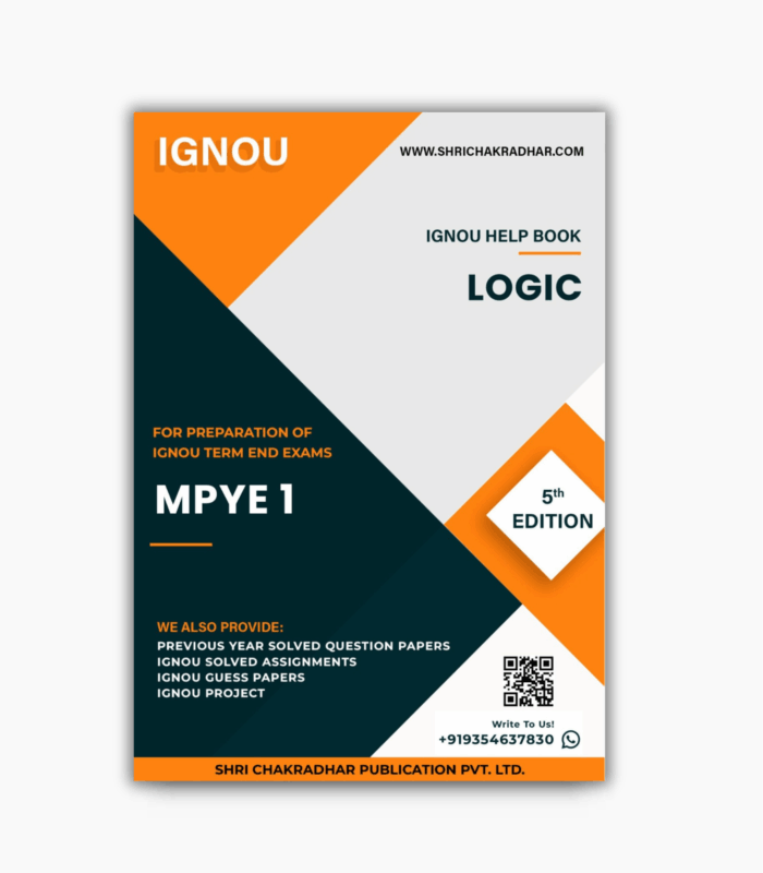 IGNOU MPYE 1 Study Material & Book (MAPY) 1st Year - IGNOU Study Material