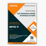 IGNOU MPSE 11 Study Material & Book (MAMIDI) 2nd Year