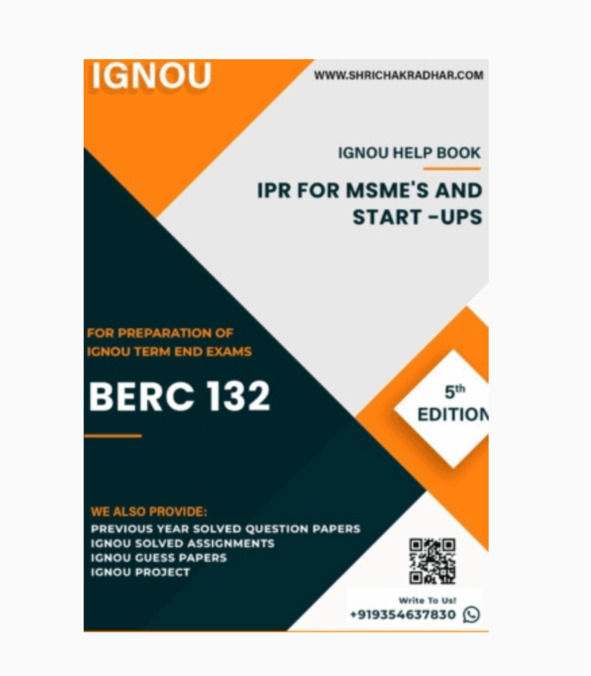 IGNOU BERC 132 Study Material and Book