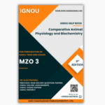 IGNOU MZO 3 Study Material & Book (MSCZOO)